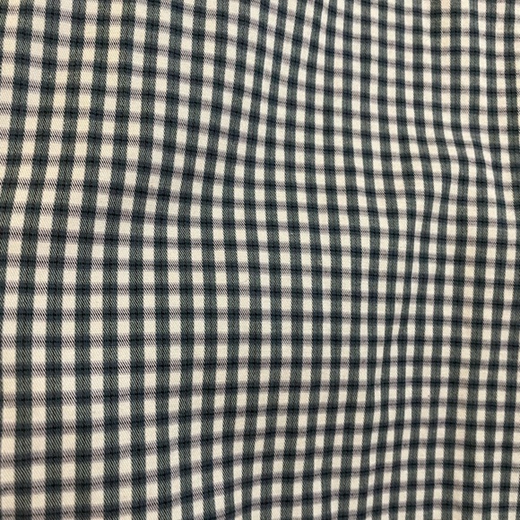 Christian Aujard Men’s Navy and White Gingham Shirt in size large - Picture 6 of 6